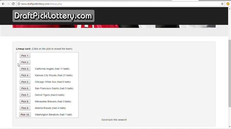 draft lottery odds calculator|DraftPickLottery.com .